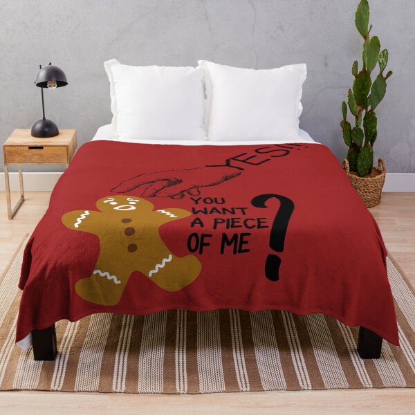 Item preview, Gingerbread Man, Want a Piece of Me? designed and sold by Cansecos-shop.