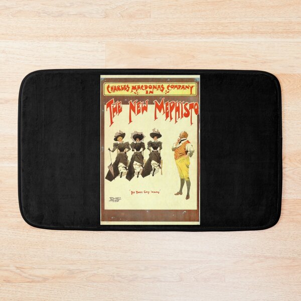 Item preview, retro the new mephisto the three goey widows designed and sold by CorasPosters.