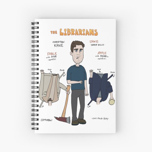Artikel-Vorschau von Die Papierpuppe der Bibliothekare Jake Stone, designt und verkauft von CattapanComics.