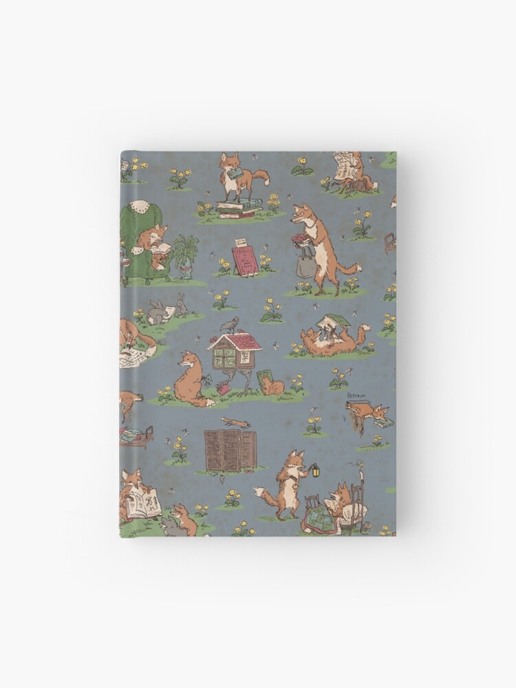 Thumbnail 1 of 3, Journal, Library Foxes designed and sold by tanaudel.