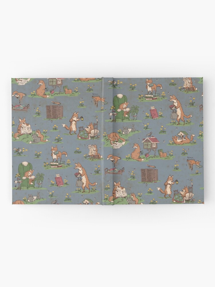 Thumbnail 2 of 3, Journal, Library Foxes designed and sold by tanaudel.