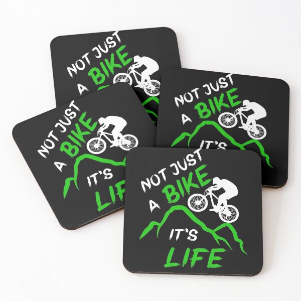 Item preview, Not just a bike, it's life. Downhill mountain bike mtb design designed and sold by AS-Shirts.