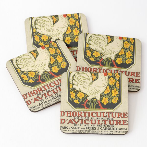 Item preview, retro exposition dhorticulture et daviculture carouge designed and sold by CorasPosters.