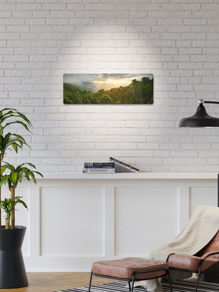 Thumbnail 1 of 4, Metal Print, Tree Top Dawn, Dorrigo National Park, New South Wales, Australia designed and sold by Chockstone.