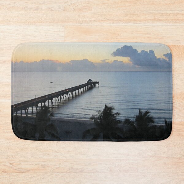 Item preview, Tropical Beach Sunset (Ocean, Palm Trees, Clouds, Florida) designed and sold by BattleMtnArmory.