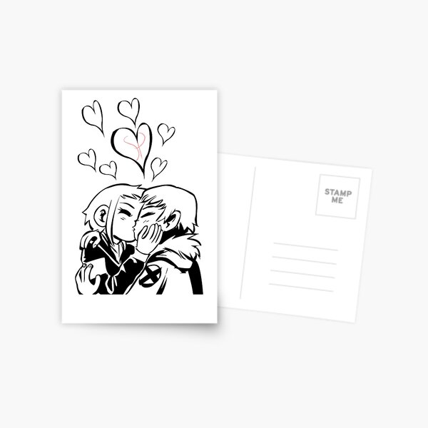 Scott Pilgrim y Ramona Flowers Postal