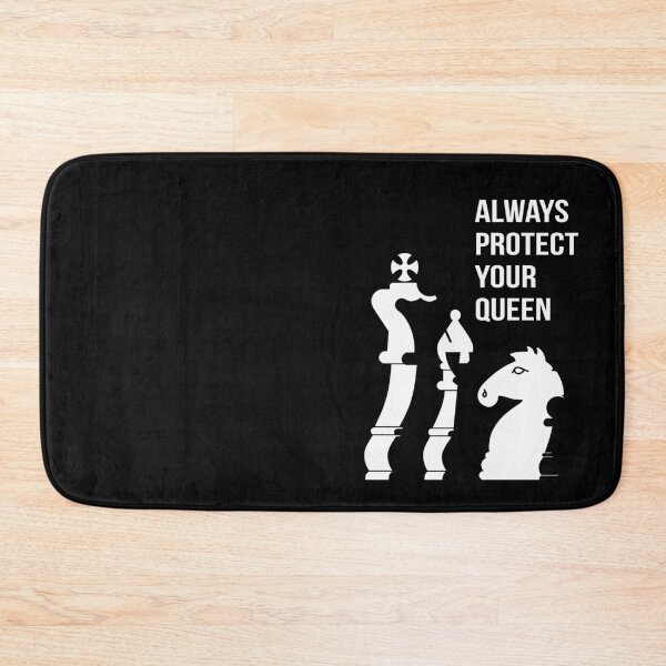 Item preview, Always Protect Your Queen Chess designed and sold by overstyle.