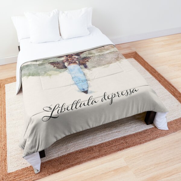 Insect Lover - Libellula depressa - dragonfly Comforter