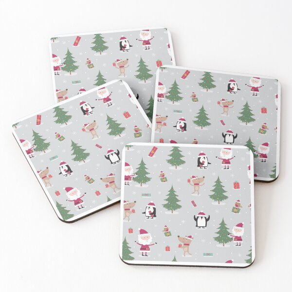 Item preview,  Xmas Pattern, Santa, dog and  mr Pinguin  designed and sold by darioviegas.
