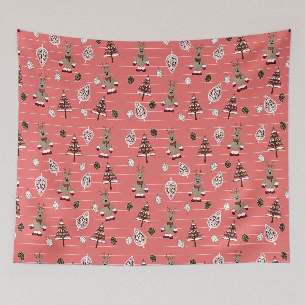 Item preview, Reindeer Xmas pattern designed and sold by darioviegas.