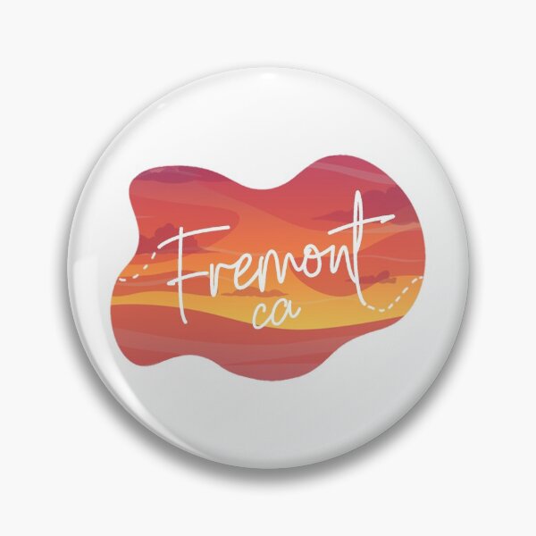 Item preview, Fremont, California Sunset Sticker  designed and sold by sarakaylx.