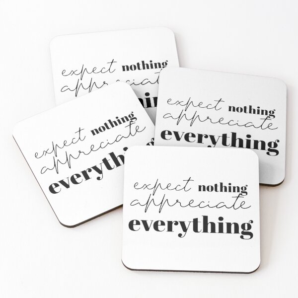 Item preview, Expect nothing appreciate everything designed and sold by shirtart shop.