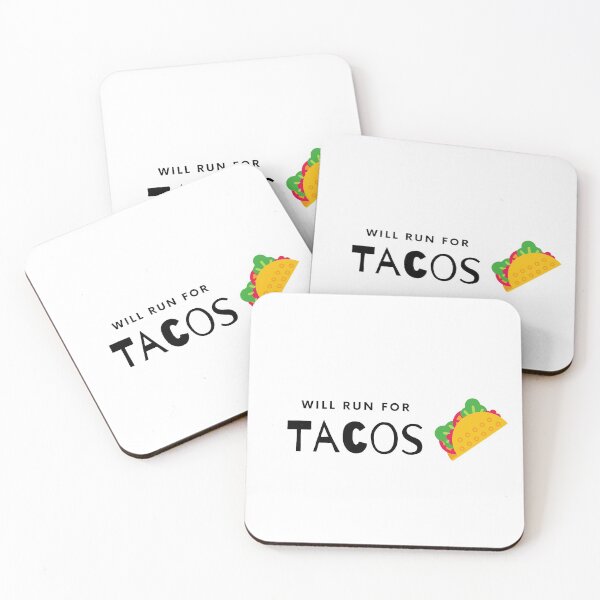 Item preview, Will Run For Tacos designed and sold by dimitar-pnankov.