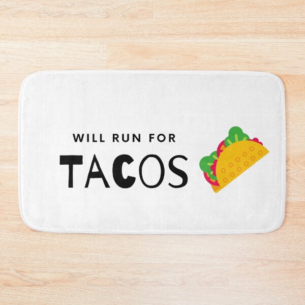 Item preview, Will Run For Tacos designed and sold by dimitar-pnankov.