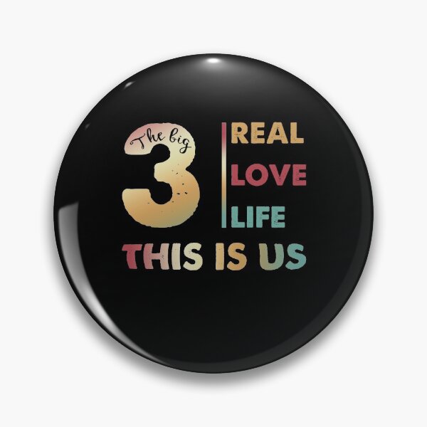Item preview, The Big Three This Is Us designed and sold by KerryABC.