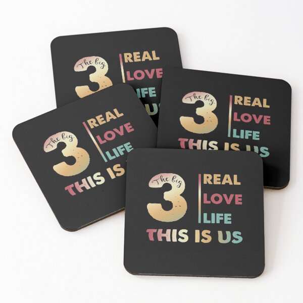 Item preview, The Big Three This Is Us designed and sold by KerryABC.