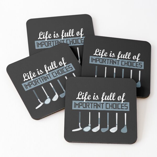 Item preview, Life is Full Of Important Choices Golf  designed and sold by GaleBerry.