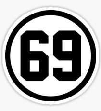 Pegatina Sixty Nine