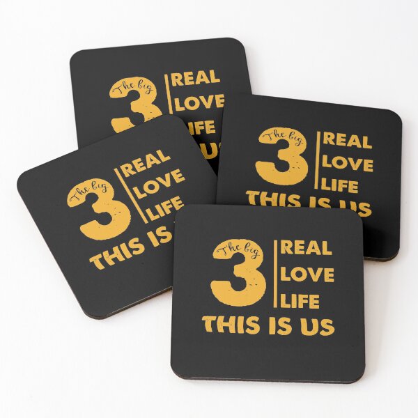 Item preview, The Big Three This Is Us yellow designed and sold by KerryABC.