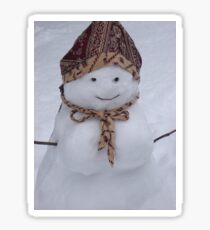 Snow Woman Sticker
