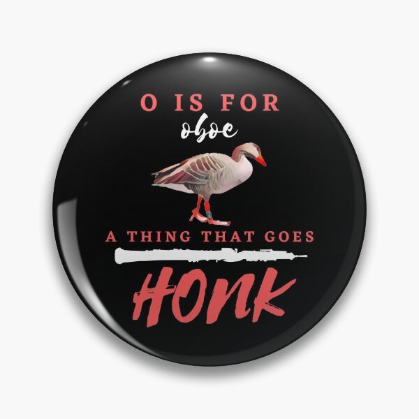 Item preview, O is for Oboe Funny (Orange)  designed and sold by DesignsofNote.
