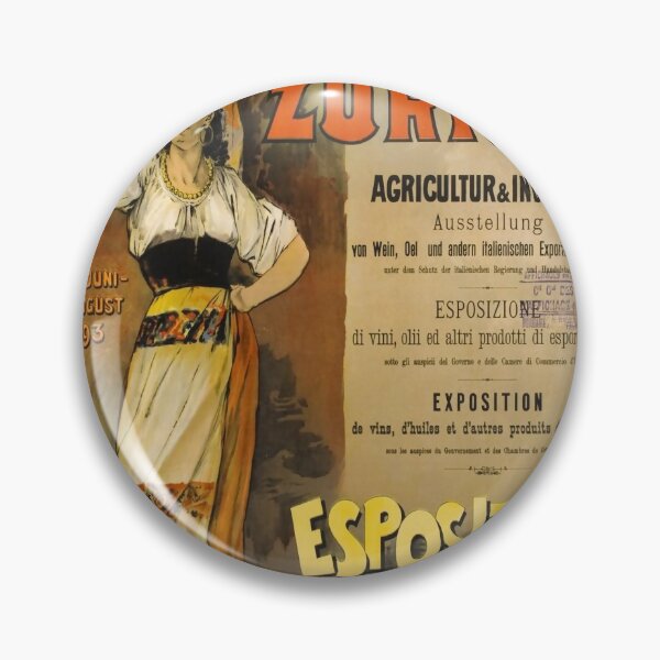 Item preview, retro zurich italienisch ausstellung esposizione italiana a zurigo designed and sold by CorasPosters.