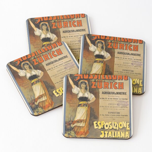 Item preview, retro zurich italienisch ausstellung esposizione italiana a zurigo designed and sold by CorasPosters.