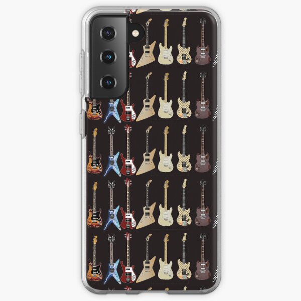 Stevie Ray Vaughan Strat Funda blanda para Samsung Galaxy