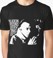 Christopher Hitchens - Religion Graphic T-Shirt