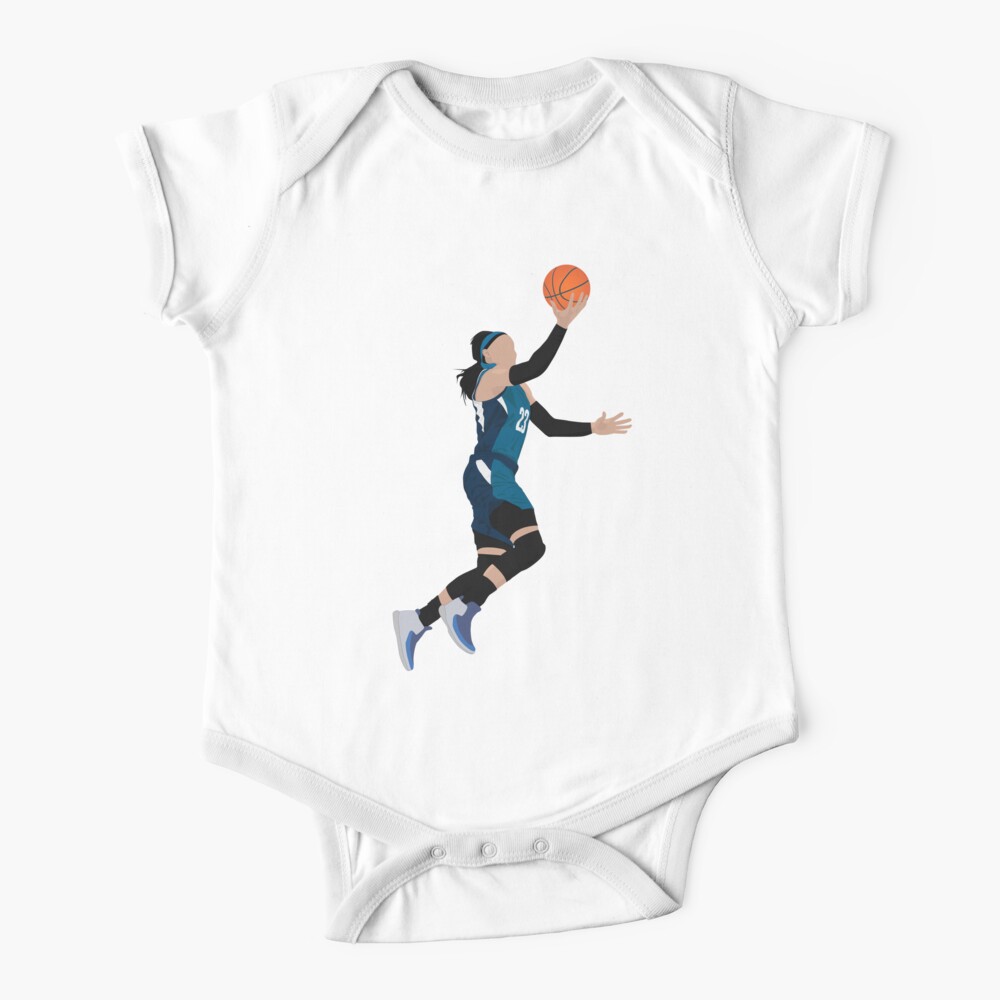 She Loves Basketball Baby One Piece By Nikolaj1301 Redbubble
