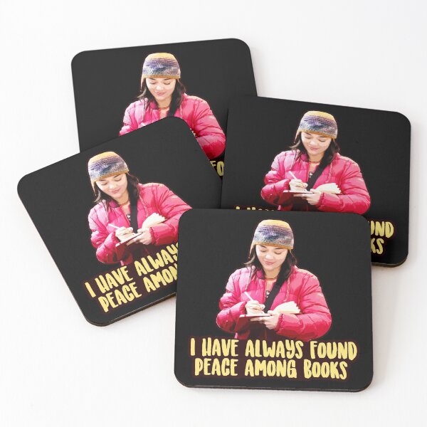 Item preview, I have always found peace among books - Dash and Lily Book lover Quotes designed and sold by Mindy Bubble.