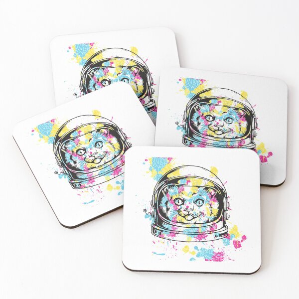 Item preview, Cat in space suit sticker designed and sold by Sahil Randhawa.