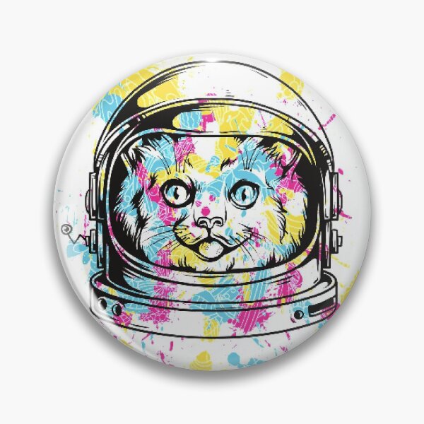 Item preview, Cat in space suit sticker designed and sold by Sahil Randhawa.