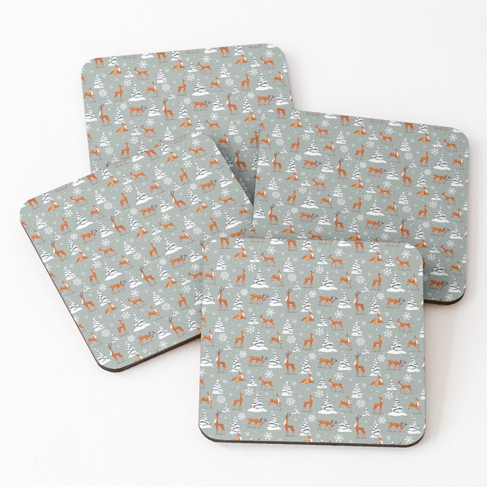 Item preview, Coasters (Set of 4) designed and sold by FitFabFunny.
