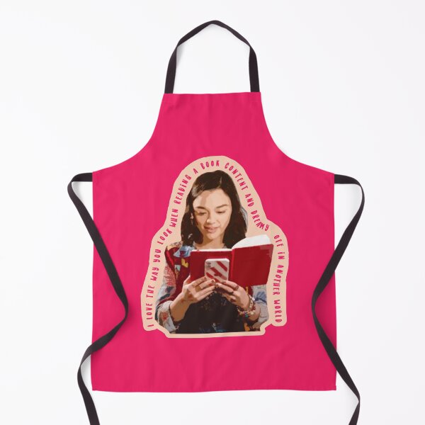 Item preview, I love the way you look when reading a book content and dreamy, off in another world - Dash and Lily Book lover Quotes designed and sold by Mindy Bubble.