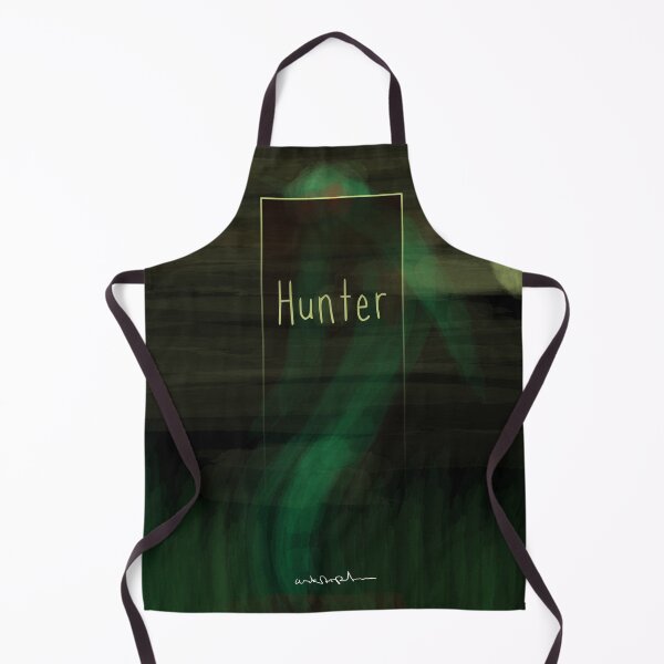 Item preview, Uskarpt - Hunter - Hunter in the green glow - Eerie ghost in the grass designed and sold by uskARpT.