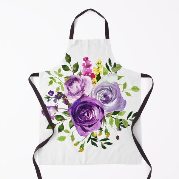 Item preview, Pretty Purple Floral Designs designed and sold by cindyfordyce.
