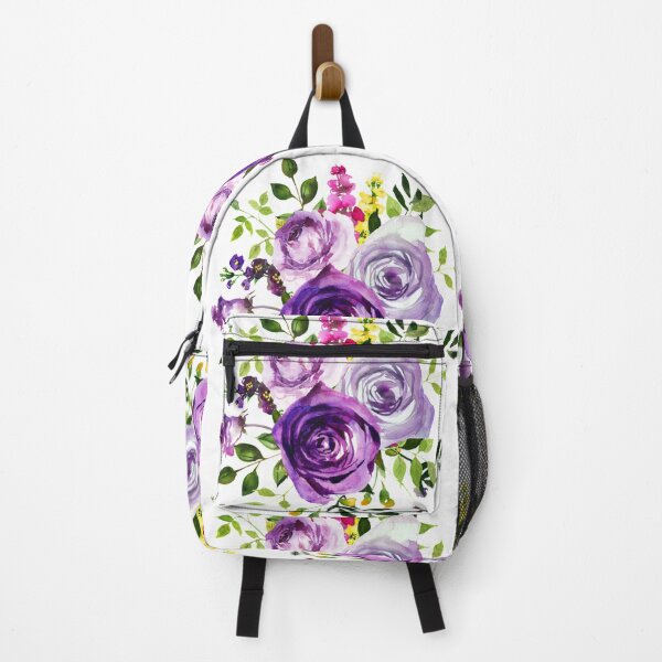 Item preview, Pretty Purple Floral Designs designed and sold by cindyfordyce.