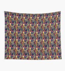 Regenbogen Zebra Wandbehang