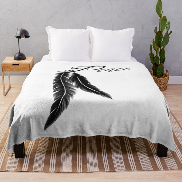 Item preview, Peace with feather designed and sold by attracdionz.