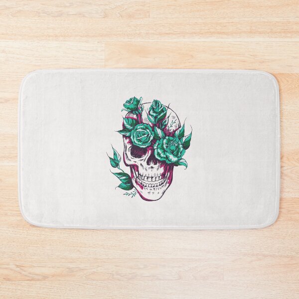 Item preview, Skull With Roses designed and sold by amenwolf.