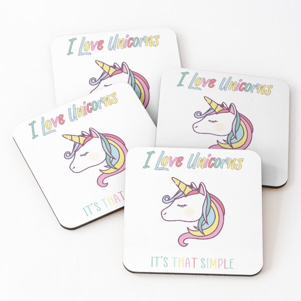 Item preview, Unicorns I Love Them - I love Unicorns designed and sold by Bella's Merch.