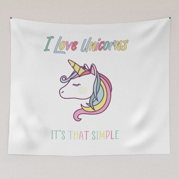 Item preview, Unicorns I Love Them - I love Unicorns designed and sold by Bella's Merch.