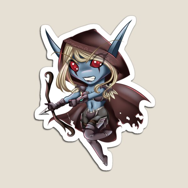 Tiny Queen of the Undead Magnet