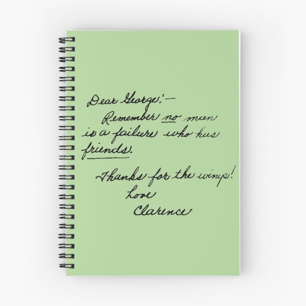 Item preview, SAGE It's A Wonderful Life Movie Quote about Friends designed and sold by junepillows.