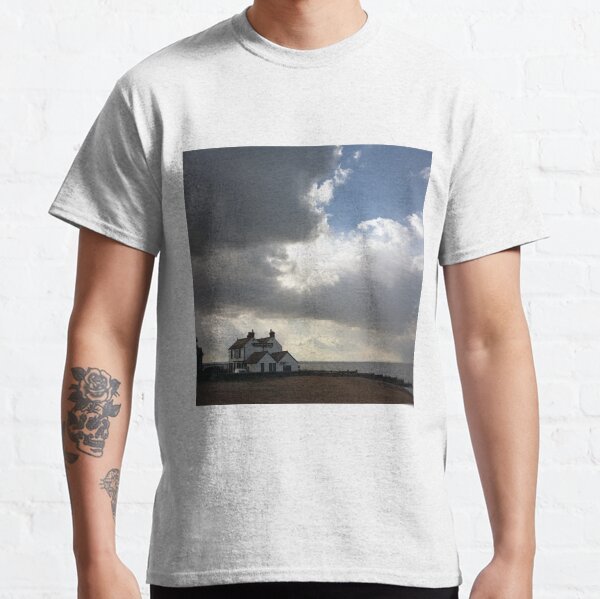 Old Neptune Pub Whitstable England UK Seafront Storm Clouds Photograph Classic T-Shirt