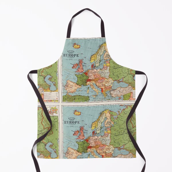 Item preview, Standard Map of Europe by George Washington Bacon (1830–1922) Vintage Old World Map Continents  designed and sold by conceptDVS.