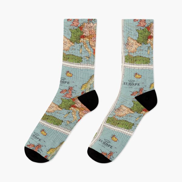 Item preview, Standard Map of Europe by George Washington Bacon (1830–1922) Vintage Old World Map Continents  designed and sold by conceptDVS.