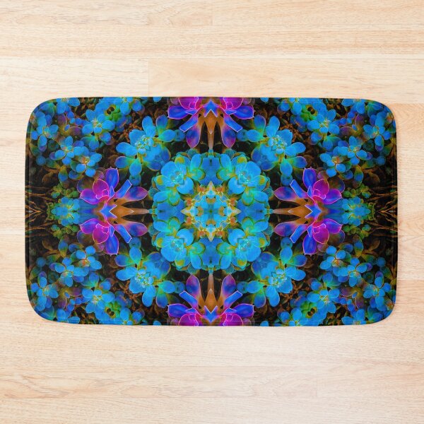 Item preview, Psychedelic Succulent Cross designed and sold by Sara Graham-Costain.