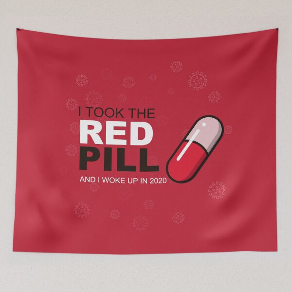 Item preview, I chose the red pill and woke up in 2020 designed and sold by apicon.